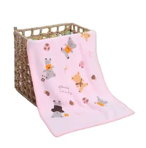 Toalla de baño personalizada para niños, toalla de microfibra con estampado de animales de secado rápido