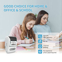 HZTZ Q11 Mini imprimante thermique de poche pour tickets de réception 58mm Imprimante d'étiquettes portable pour Android IOS en stock