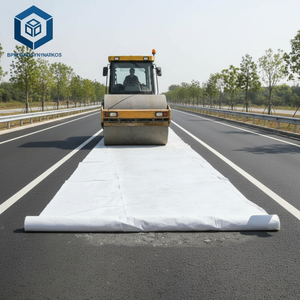 Tissu non tissé PET/PP <span class=keywords><strong>120g</strong></span> 800g <span class=keywords><strong>noir</strong></span>/blanc, membrane géotextile non tissée - Product Image 2