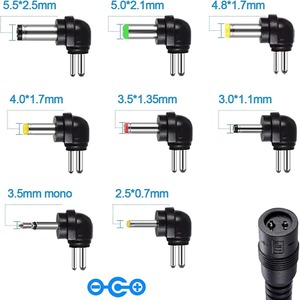 30W Adjustable Power <b>Adapter</b>, 3V-<b>12V</b> Charger with USB, 12W Multi-functional Monitoring LED Light Power Supply - Product Image 2