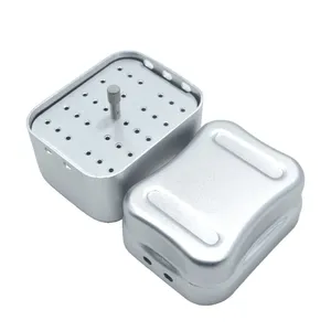 Dental <b>Metal</b> Sterilizer Case <b>Box</b> Manual Dental Bur Stand for Endo <b>Files</b> Rotary <b>Files</b> - Product Image 4