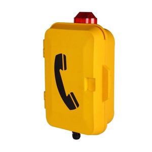 Téléphone filaire mains libres Safecom, étanche, résistant aux intempéries et à la poussière, pour diffusion en direct et lignes directes, personnalisable au Royaume-Uni - Product Image 2