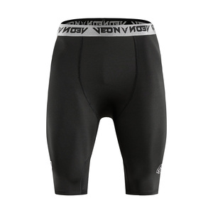 Shorts de compression pour hommes Veidoorn en gros, logo personnalisé, faible MOQ, respirants, séchage rapide, pour la gym, le fitness, la course, en polyester - Product Image 4