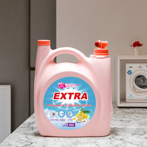 Bouteille à double pompe de 5 L, savon liquide, détergent à lessive, liquide de lavage pour le marché américain - Product Image 2