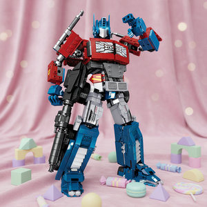 Bloques <span class=keywords><strong>de</strong></span> Construcción <span class=keywords><strong>de</strong></span> Capitán Autobotes, 1 Pieza, Ladrillos <span class=keywords><strong>de</strong></span> Plástico ABS, <span class=keywords><strong>Juguete</strong></span> Educativo, Regalo <span class=keywords><strong>de</strong></span> Navidad, Transformable - Product Image 1