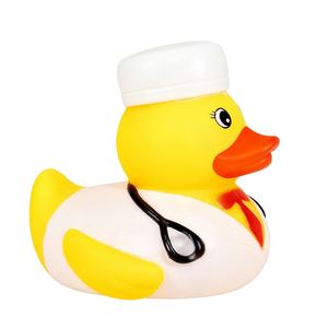 Jouet promotionnel personnalisé en PVC, canard en caoutchouc, jouets aquatiques pour enfants, jouets de bain imprimés en gros, adaptés aux tout-petits - Product Image 2