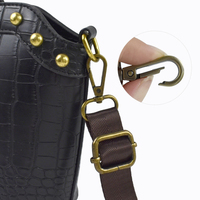 Meetee CM005 Accessoires de maroquinerie : Boucles, anneaux et curseurs – Kit de quincaillerie de base pour sacs à main