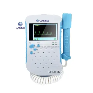 Lannx Uflux T5 giá tốt nhất phát hiện động mạch tĩnh mạch lưu lượng máu vận tốc mét quan sát y tế usg DOPPLER lưu lượng máu Detector