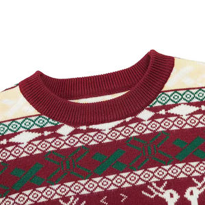 Pull tricoté pour enfants, garçons et filles, nouvelle collection automne-hiver, pull de Noël - Product Image 3