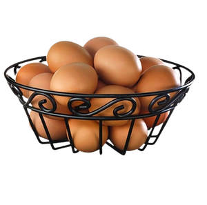 Panier à oeufs de poulet en métal nouveau Design stockage de légumes et de fruits pour la cuisine à domicile organisateur de support de stockage d'oeufs - Product Image 2