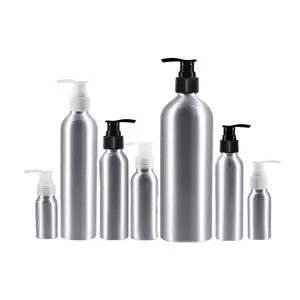 Free Samples 30ml 50ml 100ml Aluminum Stainless Steel Shampoo Bottle