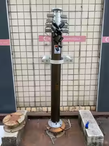 Mástil de Elevación Neumático Telescópico de 4m, 5m, 6m, 7m, 8m con Bomba de Aire para <span class=keywords><strong>Furgonetas</strong></span> - Product Image 5