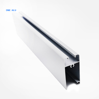 Profils de cadre de fenêtre et de porte en alliage d'aluminium durable série 6000, insonorisés, anticorrosion, découpe/soudure/pliage, couleur personnalisée