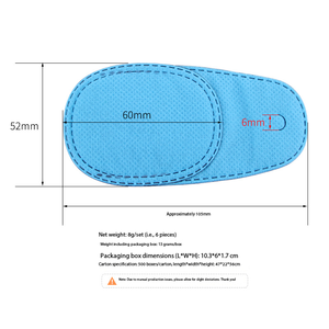 แผ่นปิดตาสำหรับแว่นตา รักษาอาการตาขี้เกียจ สายตาเอียง สำหรับตาซ้ายหรือตาขวา สำหรับเด็กและผู้ใหญ่ - Product Image 5