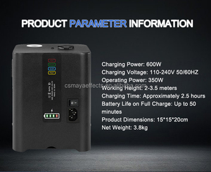 Máquina de Chispas para Escenario, Control Remoto Inalámbrico 2.4G, Manual, Batería de Litio, Carcasa de Hierro, Máquina de Chispas Frías de 350W - Product Image 3