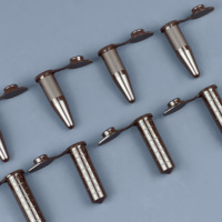 Tubes de centrifugation 1,5 ml 2,0 ml Falcon Micro en plastique, mini-tubes marron pour QPCR
