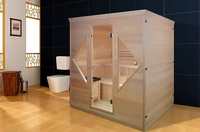 2026 Harga Terjangkau Ruang Sauna Uap Kering Modern Dalam Ruangan 1-4 Orang Kayu Solid Hemlock Panel Kontrol Komputer Bersertifikasi CE Merek YD