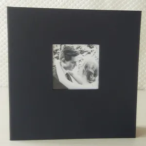 Self-adhesive Photo Album Manufacturer White Cloth Cover 4r Self-adhesive Self Adhesive Photo Album