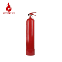 Extincteur portable en acier de 3 kg à CO2, certifié EN3-7, indice d'extinction 34B, décharge en 8-10 secondes, pour usage en atelier, marine et véhicule