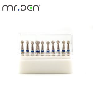 Mr Den Custom MD25 22mm frese dentarie diamantate per manipolo ad alta velocità lucidatura frese di alta qualità Set Kit di frese dentali per metallo - Product Image 3