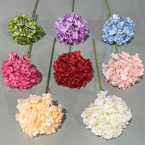Flores Artificiales de Hortensia, 256 Pétalos, Flor de Seda, Decoración para Bodas y Hogar, Accesorios de Fotografía, Uso en Interiores y Exteriores - Product Image 2