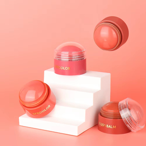 Nouveauté MLM : Baume blush multi-usage 4 couleurs, haute pigmentation, hydratant, pour maquillage quotidien, marque privée - Product Image 4