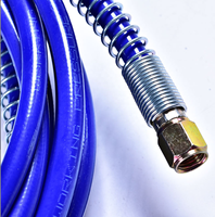 Tuyau de coulis haute pression antidéflagrant avec pompe et moteur, raccord en acier inoxydable 18-50Mpa pour la réparation des fissures de béton