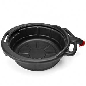 <span class=keywords><strong>Moto</strong></span> Outils 7L Moteur En Plastique D'huile de Transmission Carburant Refroidissement Changement Attraper <span class=keywords><strong>Vidange</strong></span> Plateau Conteneur En Noir Avec Bouchon Rouge - Product Image 2
