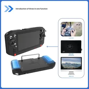 FPV Drone con fibra óptica de plástico Pantalla de alta definición Control remoto 30-80Km <span class=keywords><strong>Distancia</strong></span> de transmisión Ligero Portátil - Product Image 4