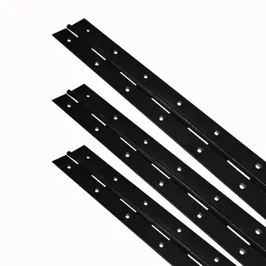 3.5m Long iron black coated decorative piano hinges