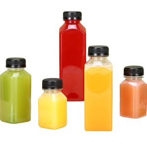 Botellas de Plástico Cuadradas para Jugo, <span class=keywords><strong>1</strong></span> <span class=keywords><strong>Litro</strong></span>, para Envasado de Bebidas en Tamaño Familiar, Venta al por Mayor para Tiendas y Clubes - Product Image 4