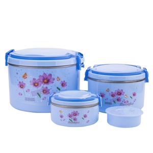 Boîte à déjeuner isotherme 2845 personnalisée, 4 pièces, chaleureux pour les aliments, récipients - Product Image 1