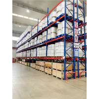Système de rayonnage à palettes robuste et réglable pour l'entreposage en entrepôt et les centres de distribution