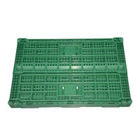 Meilleur prix, caisse en plastique empilable et pliable, style maille recyclable, solution de rangement polyvalente