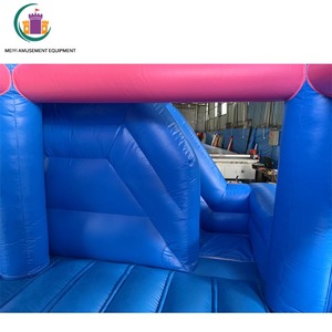 定制公主充气跳楼女孩生日礼物儿童充气蹦床 - Product Image 5