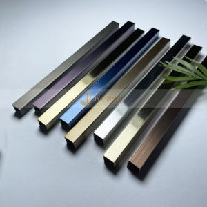 EX294 Modern Durable Stainless <b>Steel</b> U <b>Profile</b> Decorative Trim for Commercial Interior Use - Product Image 3