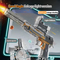 Outdoor-Spielzeug Zweite Generation Transparente Desert Eagle Verbindungs-Lichtversion Elektrische Wasserpistole