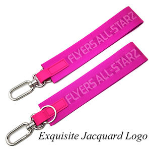 カスタムロゴ入り ショートリストストラップ キーチェーンストラップ 販促用カラビナキーホルダー - Product Image 4