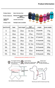 Abrigos para Perros de Invierno Impermeables de Poliéster y Algodón OEM, Ropa para Perros al por Mayor, Ropa para Perros Chihuahua, Ropa de Lujo para Perro - Product Image 4