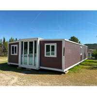 Maisons modulaires mobiles personnalisées de 20/30/40 pieds, dortoirs, mini-maisons préfabriquées, maisons conteneurs de luxe, vente directe d'usine