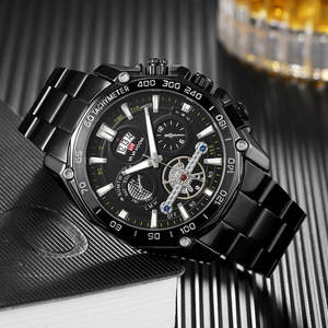 Montre Calendrier <span class=keywords><strong>2023</strong></span> pour Hommes Tourbillon Relogio Masculino Montres de Sport pour Hommes Bracelet en Acier Montre Étanche Homme - Product Image 3