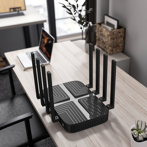 Công nghiệp wifi7 Tri ban nhạc DDR4 1GB Quad Core CPU SFP 19000Mbps 2.4GHz 5.8Ghz 6Ghz 4G 5G Wifi Router với đa khe cắm thẻ Sim - Product Image 2