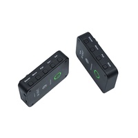 Système de monitoring intra-auriculaire sans fil, transmission 2,4 GHz, un émetteur, plusieurs récepteurs, récepteur mono et stéréo, volume réglable