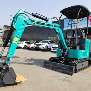 CE/euro5 Small Kubota A 1.3ton Micro Mini Excavators Bagger Machine Crawler Mini Digger Excavator