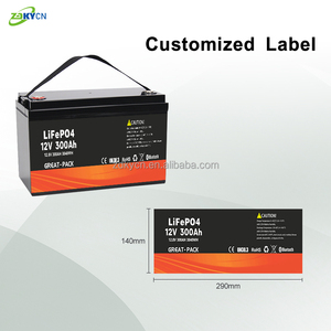 EU kho 12.8V 600ah LiFePO4 Bluetooth IP65 không thấm nước pin năng lượng mặt trời chu kỳ sâu 100Ah 300ah 200AH 400ah Lithium Ion gói - Product Image 2