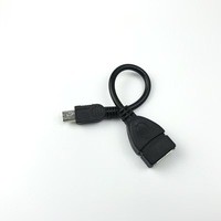 V3 kabel adaptor USB OTG 5pin, kabel adaptor USB ke ponsel Android, kabel Usb Mini dengan tembaga murni untuk Tablet