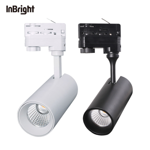 <span class=keywords><strong>Rail</strong></span> de voie Dimmable de <span class=keywords><strong>plafond</strong></span> d'intérieur commercial allumant le projecteur réglable de voie de 12W 20W 36W - Product Image 2