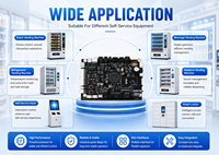 Hoofdbesturingskaart voor slimme automaten met betalingssysteem, sleufmotor en koelingsbesturing voor automatische verkoopautomaten