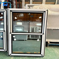 Ventanas Corredizas Verticales de Aluminio TW con Doble Acristalamiento, Diseño Moderno, Cortina Tipo Louver, Función Insonorizante para Apartamentos y Villas
