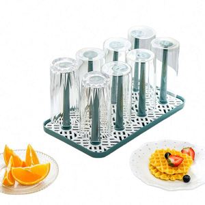 Organizador de Cocina Moderno de Múltiples Niveles, Estante de Almacenamiento para Ollas y Sartenes de Plástico con Función de Estante - Product Image 1